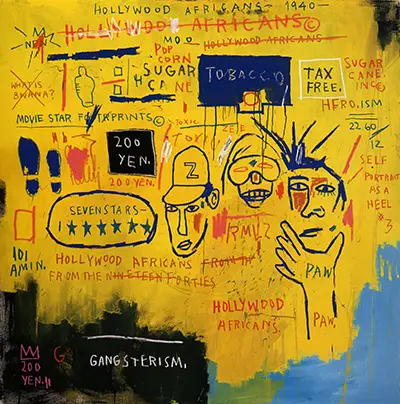 Hollywood Africans Jean-Michel Basquiat